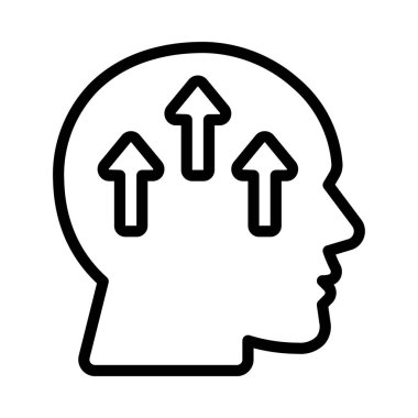 Zihinsel Geliştirmeler simge vektör illüstrasyon tasarımı