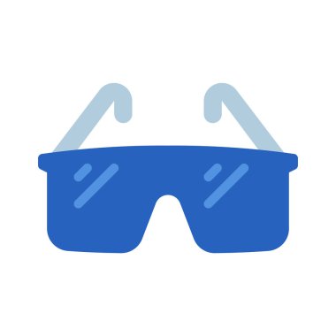 göz gözlük simge vektör çizim