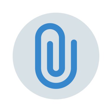 Ataç Ekleme Tuşu Kağıt Açı ikonu vektör illüstrasyon tasarımı