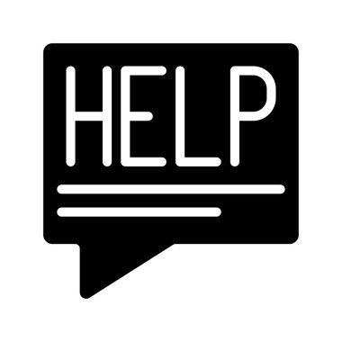 İleti Bubble simgesi resimleme arka planına yardım et 