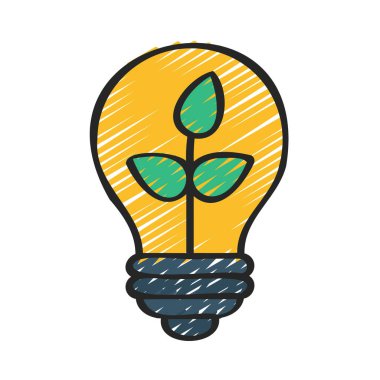 İnovasyon fikirleri simgesi, vektör illüstrasyonu                                                    