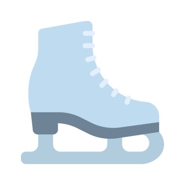 Buz Pateni ikonu vektör çizimi tasarımı