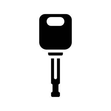 Otomobil Anahtarı ikon vektör çizimi