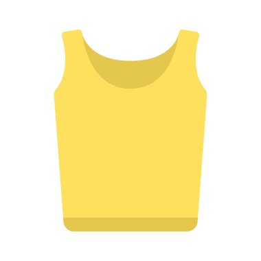 Tank Üst düz simgesi, vektör illüstrasyonu