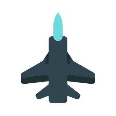 Jet Düzlem simgesi vektör illüstrasyon tasarımı