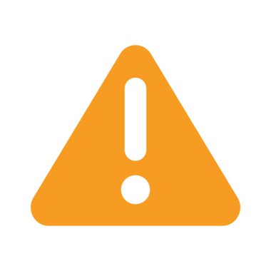 Uyarı Üçgeni, vektör çizimi basit tasarım