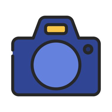 Kamera web simge vektör çizim