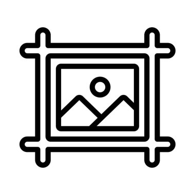 Artboard web simgesi vektör illüstrasyonu