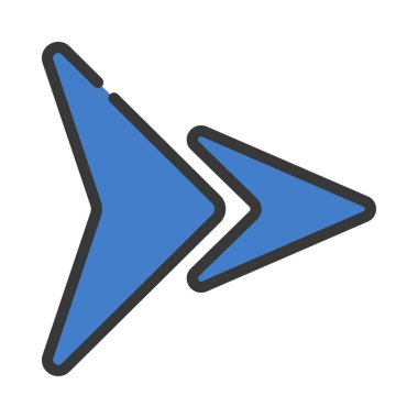 Küçük ve Büyük Oklar web vektör çizimi