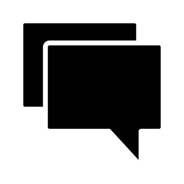 ileti simgesi, vektör illüstrasyonu 