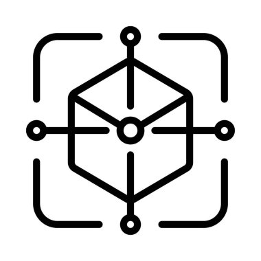 Simge vektör illüstrasyon tasarımı takip ediliyor