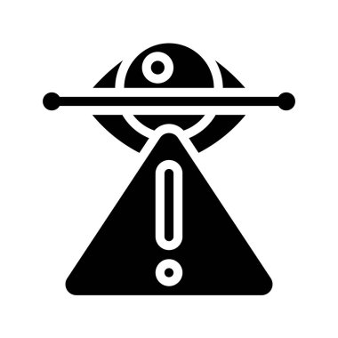 Retina Tarama Web simgesi vektör çizimi