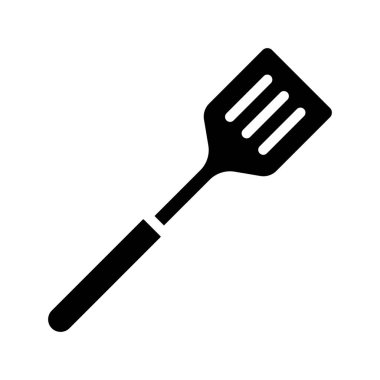 Spatula web simgesi vektör çizimi