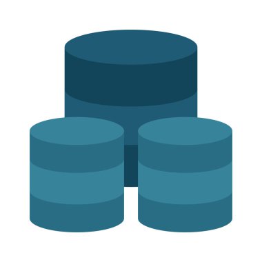 Büyük veri simgesi, vektör çizim 