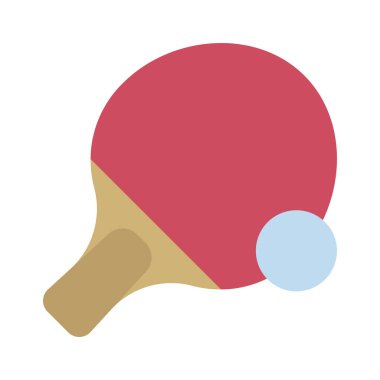 Ping Pong web simgesi vektör çizimi