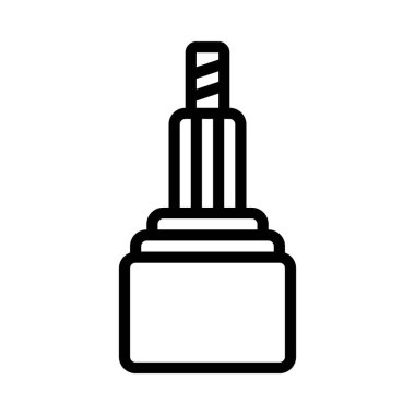 Axle Gear web simgesi vektör çizimi