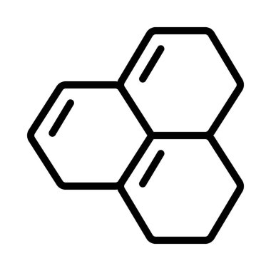 Bal Tarağı web simgesi vektör illüstrasyonu