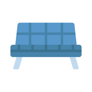 kanepe ikonu vektör illüstrasyonu 