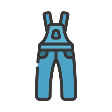 Tulum web simgesi vektör illüstrasyonu