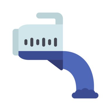 Sürahi simgesi vektör illüstrasyonu ölçülüyor