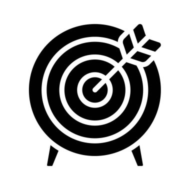 İş Hedefleri Simge vektör çizimi