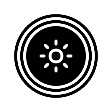 Kivi vektör simgesi, illüstrasyon 