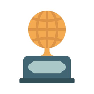 Genel Ödül Web simgesi vektör çizimi