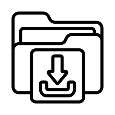 Dizin simgesi, vektör illüstrasyonu indir 