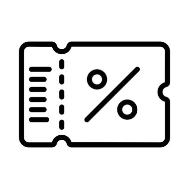 Kupon simgesi, basit biçim