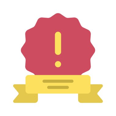 Önemli Satış Bayrağı Web simgesi vektör illüstrasyonu