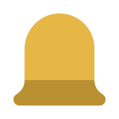 bildirim çanı simgesi, vektör illüstrasyonu basit tasarım