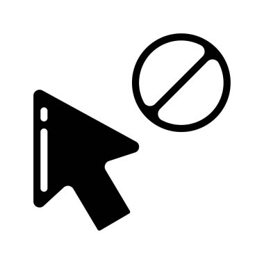 Ok İşaretsiz ağ simgesi vektör illüstrasyonu