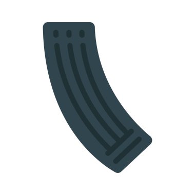 Ammo Dergisi Web simgesi vektör illüstrasyonu