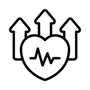 Fitness Geliştirmeleri Web simgesi vektör çizimi