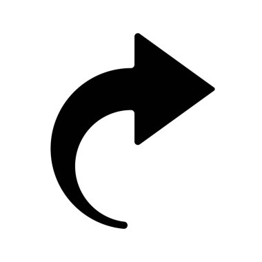 ok Paylaşım simgesi vektör çizimi