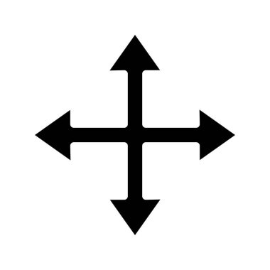 Ok Web simgesi vektör illüstrasyonunu taşı