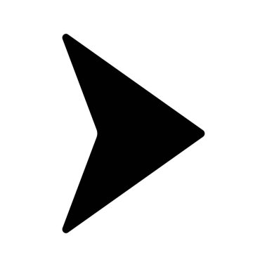 ok simgesi vektör illüstrasyonu