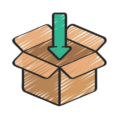 Ürün Ağ ikonu vektör illüstrasyonu ekle