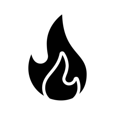 Fosil ağ ikonu vektör illüstrasyonu