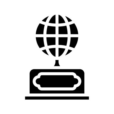 Genel Ödül Web simgesi vektör çizimi