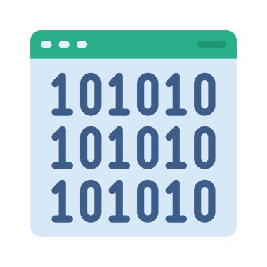 Web sitesi simgesi, vektör illüstrasyonu basit tasarım