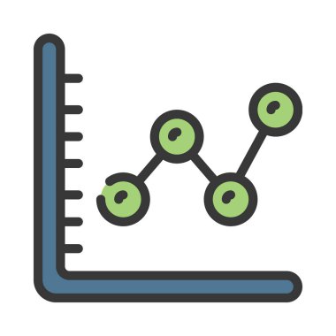 Veri Çizelgesi Web simgesi vektör çizimi