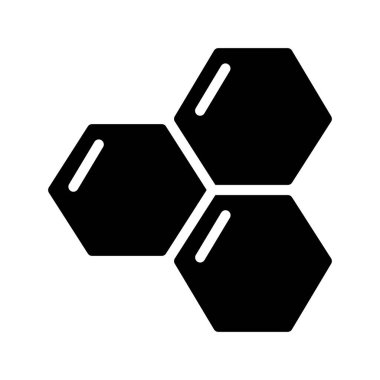 Bal Tarağı web simgesi vektör illüstrasyonu