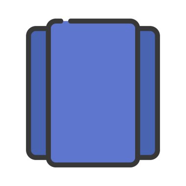 Katmanlar web simgesi vektör illüstrasyonunu engeller