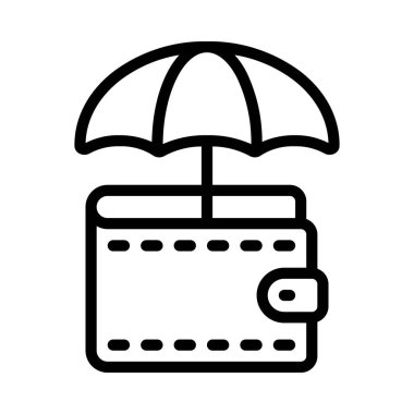 Kapsanmış Nakit vektör çizimi tasarımı