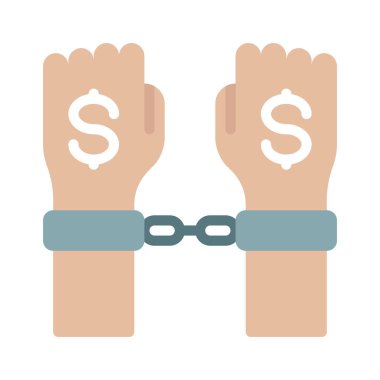 finans ve para konsept simgesi, vektör illüstrasyonu basit tasarım