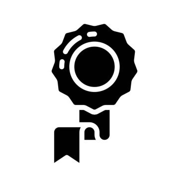  Ödül ikonu. Beyaz arkaplanda izole edilmiş vektör illüstrasyonu.