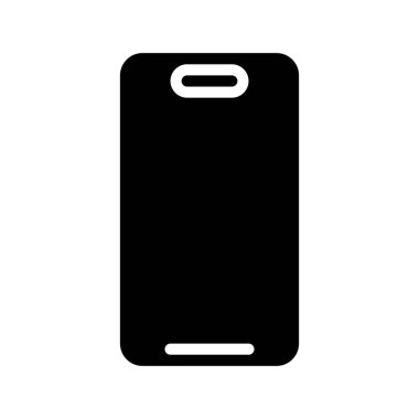 Cep Telefonu Oval Notch Web simgesi çizimi