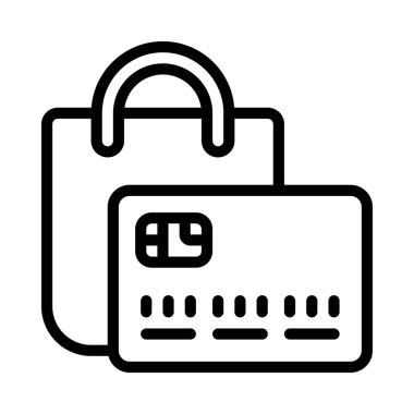 Alışveriş Ağı simgesi vektör illüstrasyonunu al