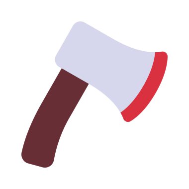 Axe araç simgesi, vektör illüstrasyonu